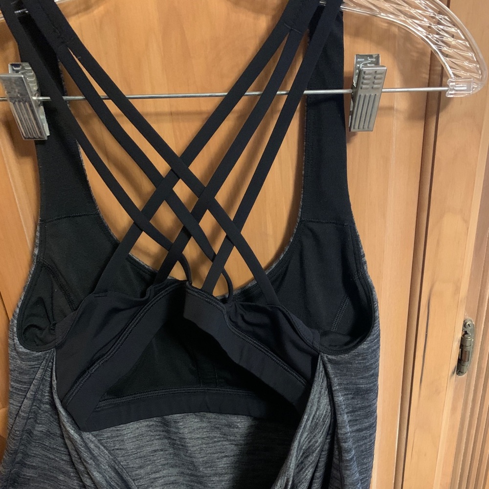 Lulu lemon shirt with built in sports bra